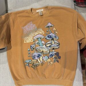 Oversized Mushroom crewneck- urban outfitters